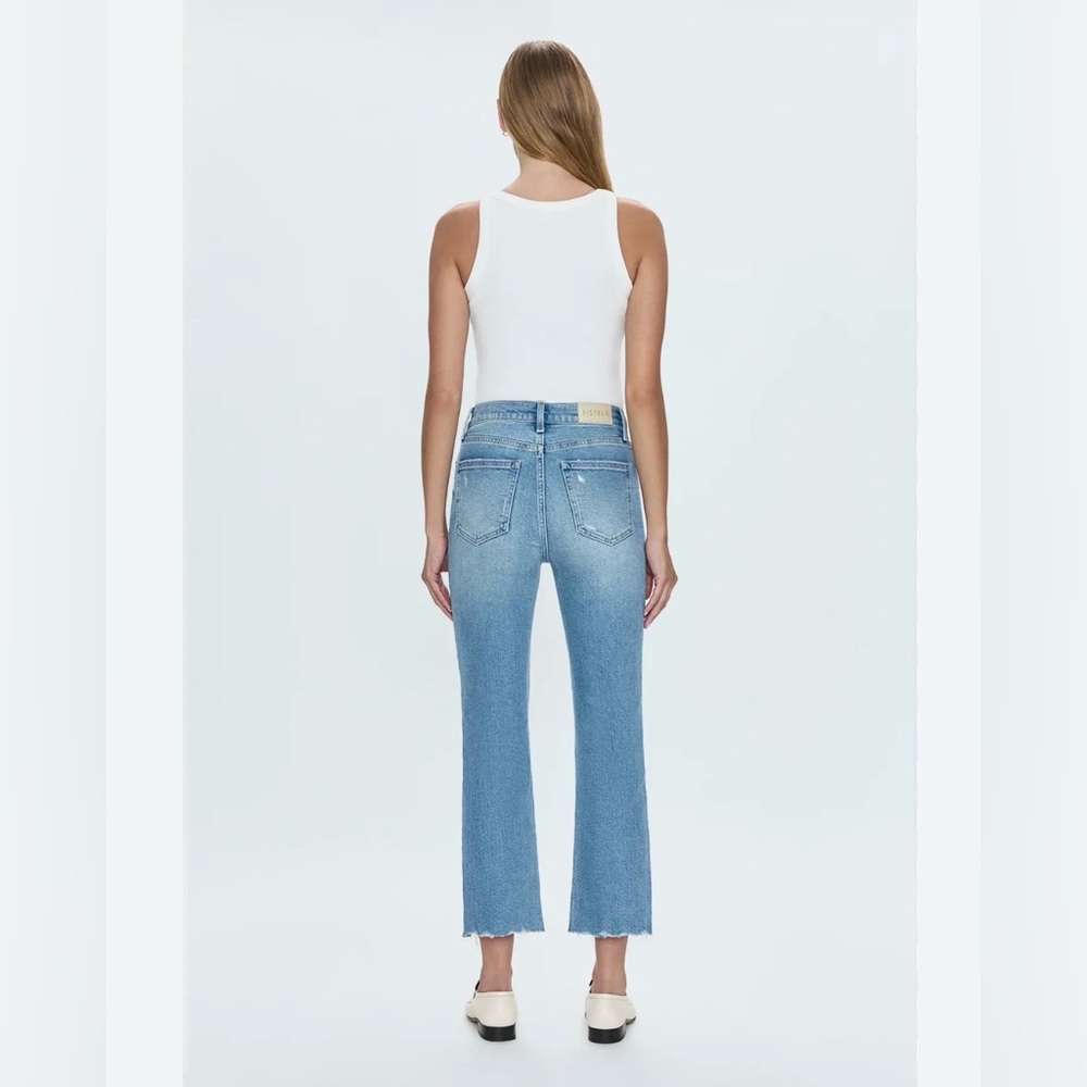 Pistola Lennon High Rise Crop Boot Jeans 26 - Picture 3 of 12